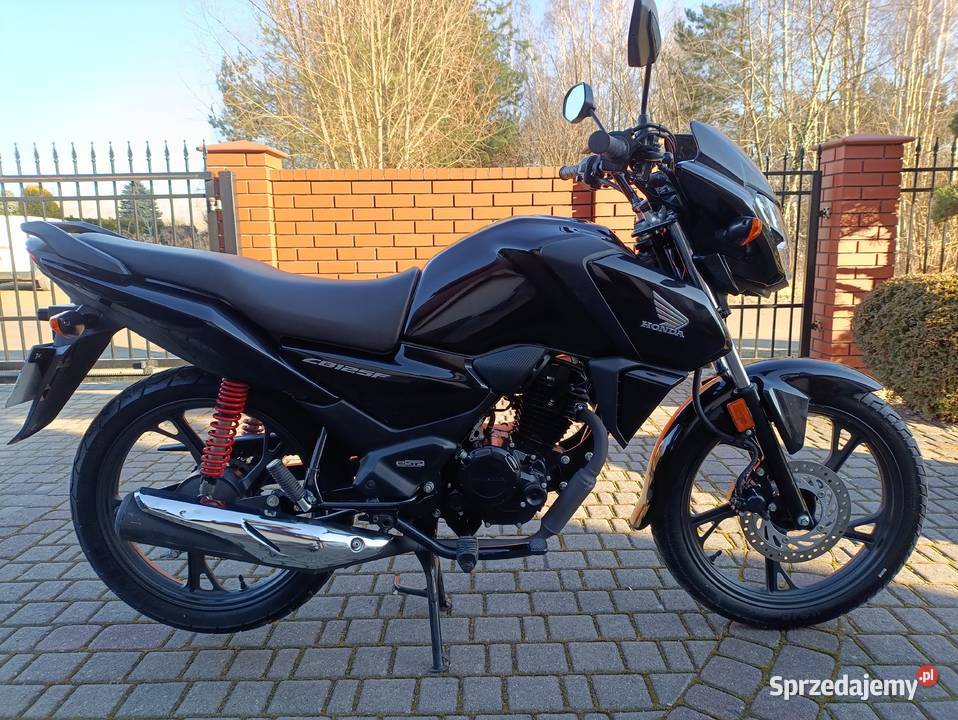 Honda CB125F 2024r nieuszkodzony Sieradz
