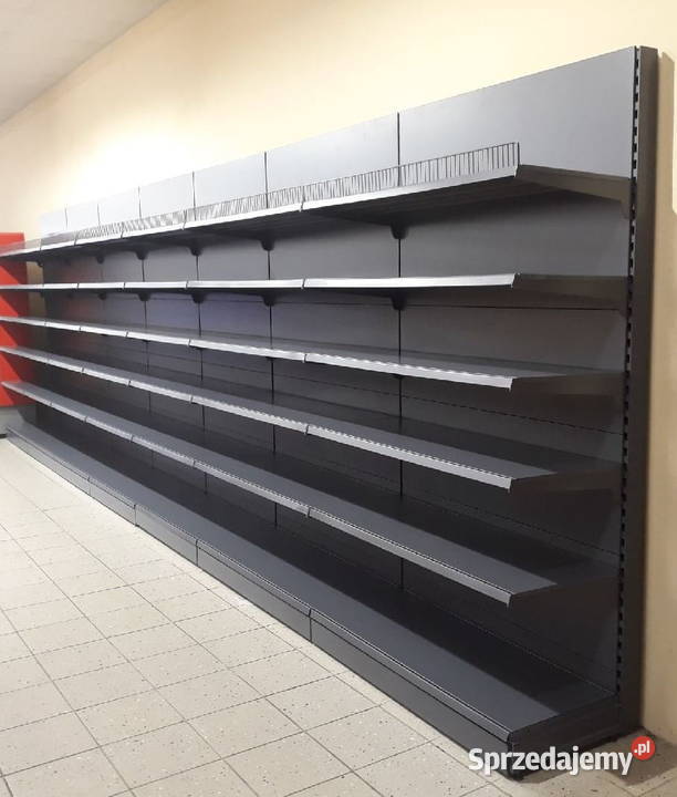 Regał sklepowy przyścienny Mago regał metalowy Barczewo