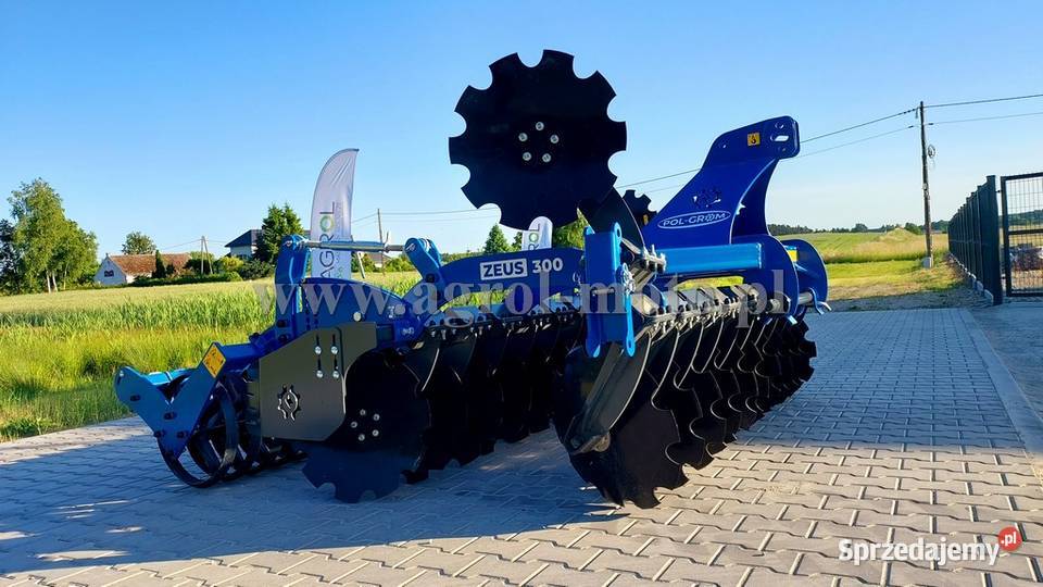 Brona Talerzowa agregat POLGROM ODSTĘP 75100 Ostróda