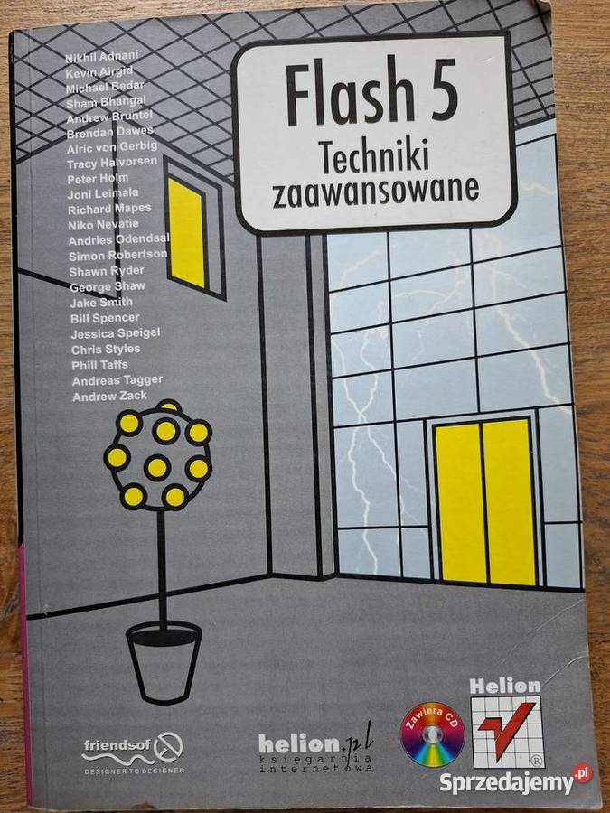 Flash 5 techniki zaawansowane Helion internet, komputery Kraków