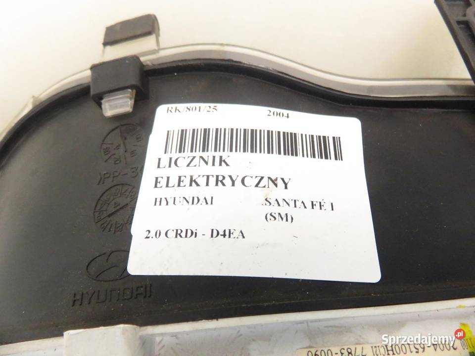 LICZNIK HYUNDAI SANTA F I SM 20 CRDi D4EA sprzedam