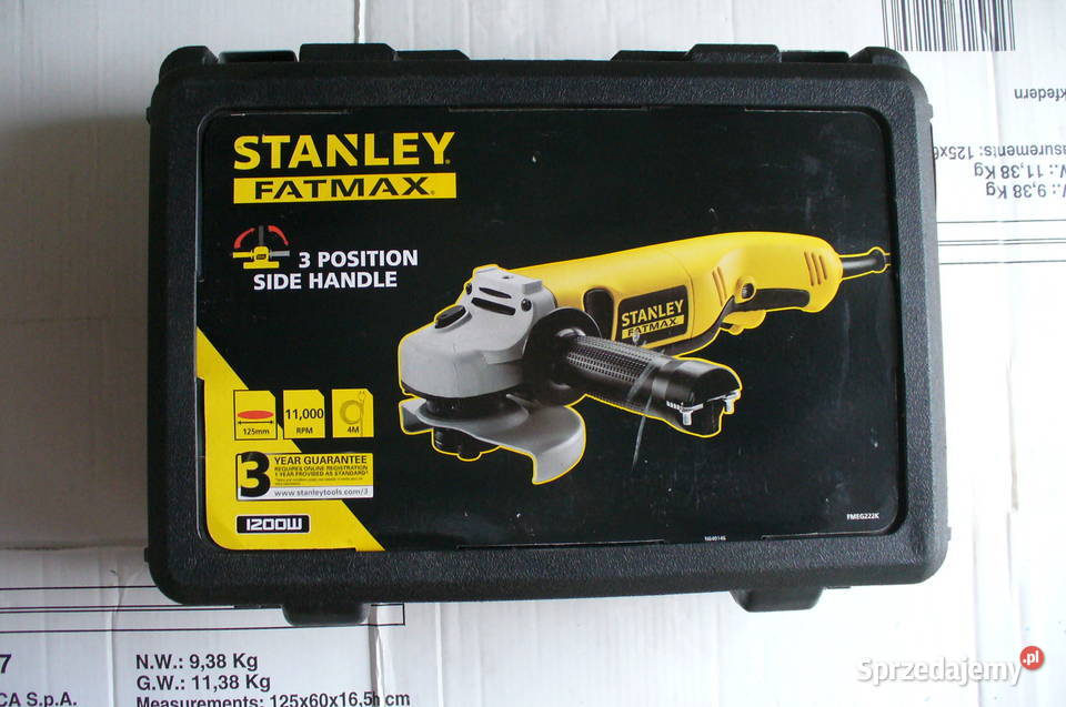Walizka do szlifierki Stanley Fatmax Pozostałe Lędziny