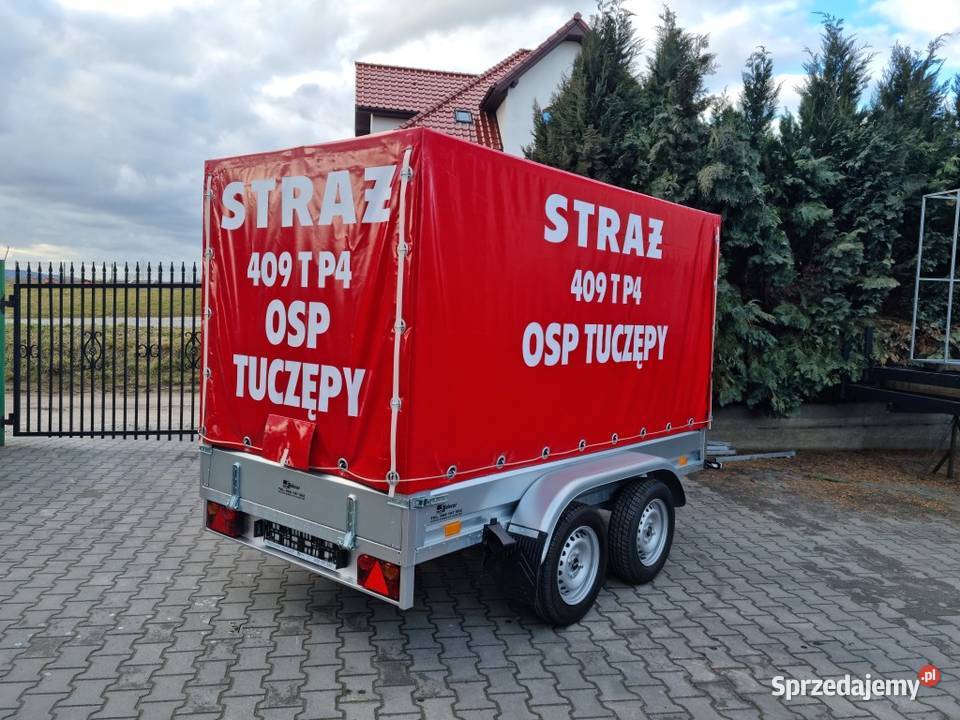 Przyczepka przyczepa samochodowa SIDECAR 300x156 Bodzentyn