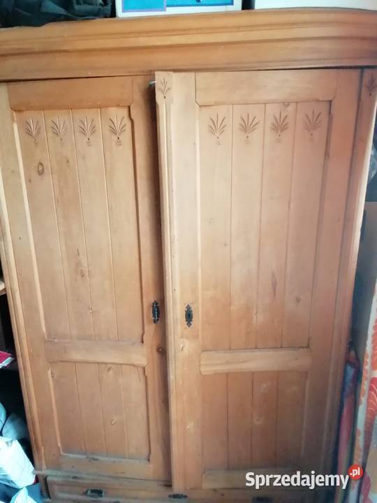 Stara przedwojenna szafa dwudrzwiowa małopolskie Kraków sprzedam