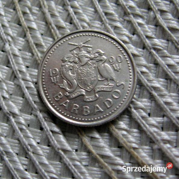 Barbados 10 Cent 1990r Kalisz