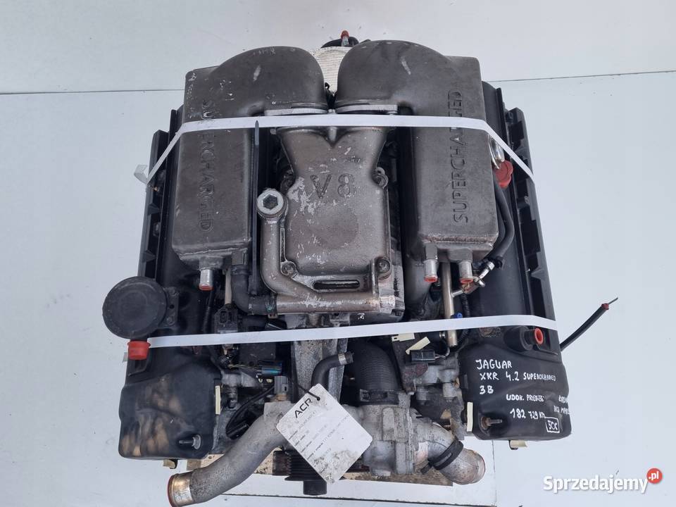SILNIK Jaguar XKR 42 V8 SUPERCHARGED Rudka