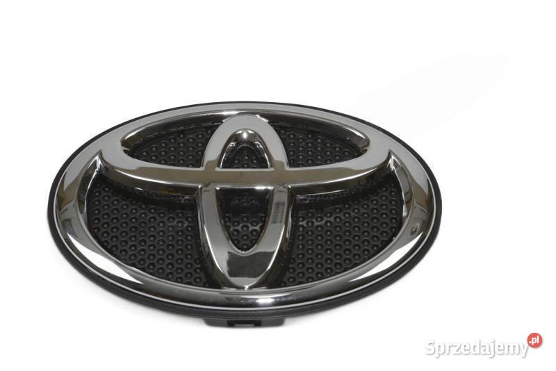 TOYOTA Avensis Chromowany emblemat logo przod Kąty Wrocławskie