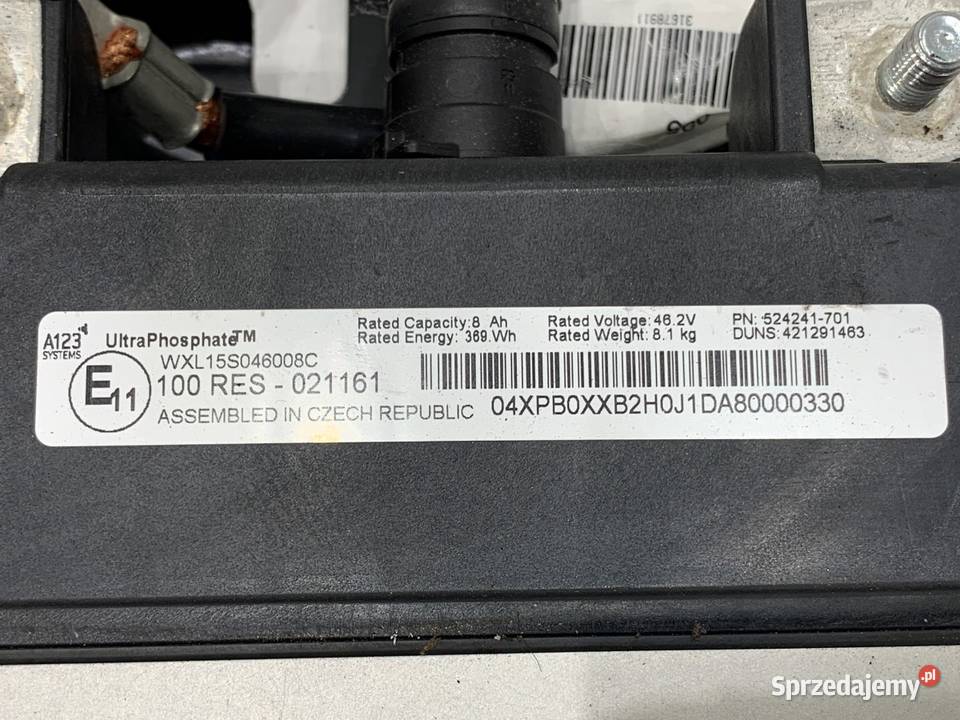 BATERIA AKUMULATOR HYBRID VOLVO XC60 II 32371368 sprzedam