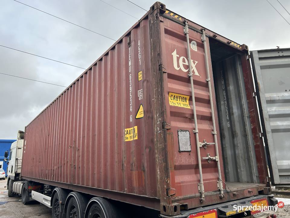 Kontener morski magazynowy budowlany 40 HC Warszawa