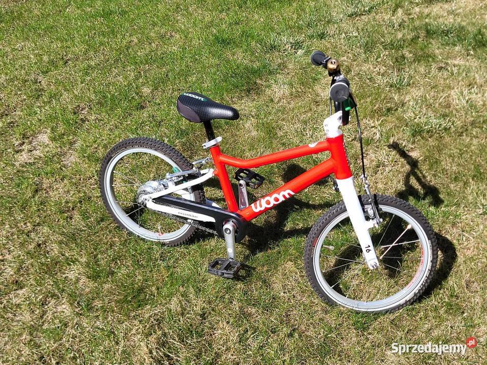 Woom 3 AUTOMAGIC czerwony stan lekki rower małopolskie Bochnia