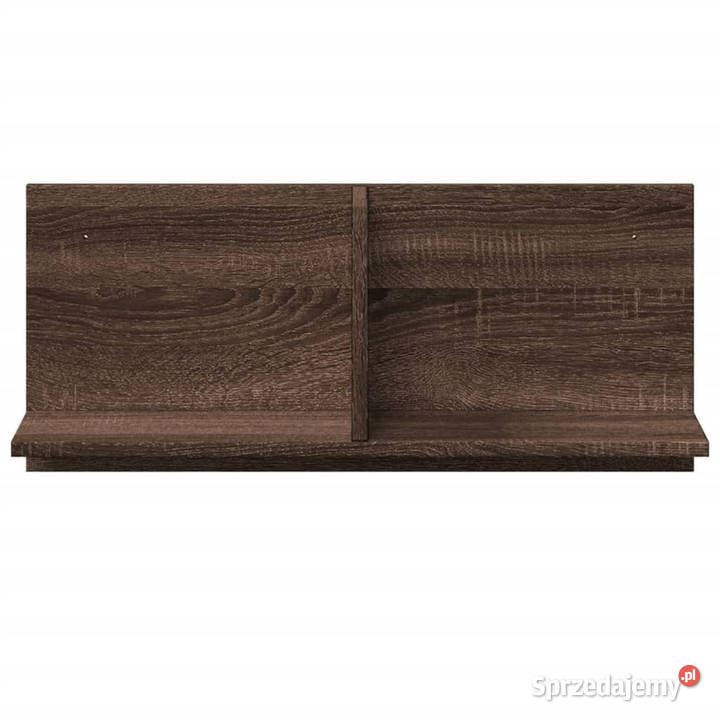 Półka ścienna 70x165x30 brązowy dąb WM854856 Warszawa sprzedam