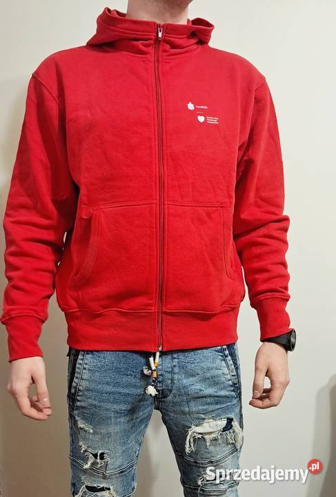 Bluza męska rozpinana z kapturem sprzedam