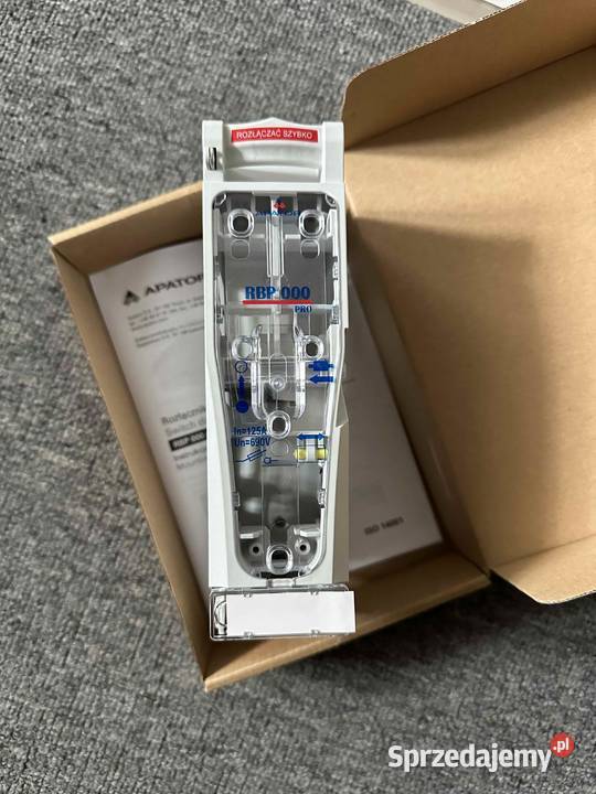 Rozłącznik izolacyjny bezpiecznikowy RBP 000 Instalacje Łódź