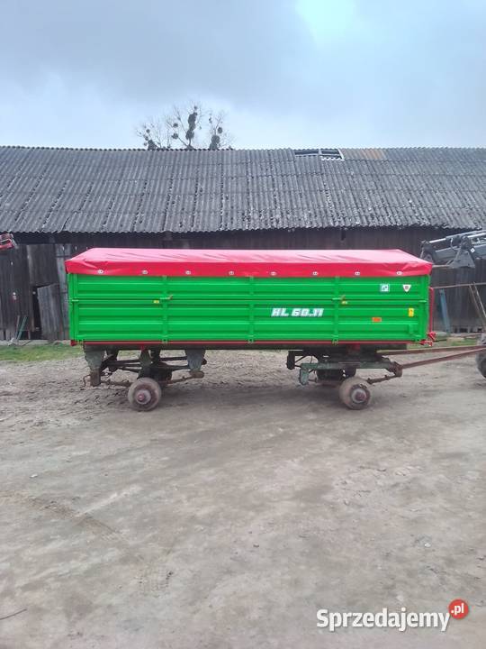 Przyczepa rolnicza HWHL 6011 NIE HL8011 Łąsko Wielkie