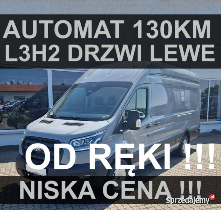 Ford Transit Automat 130 L3H2 Drzwi Lewe Hak Szczecinek
