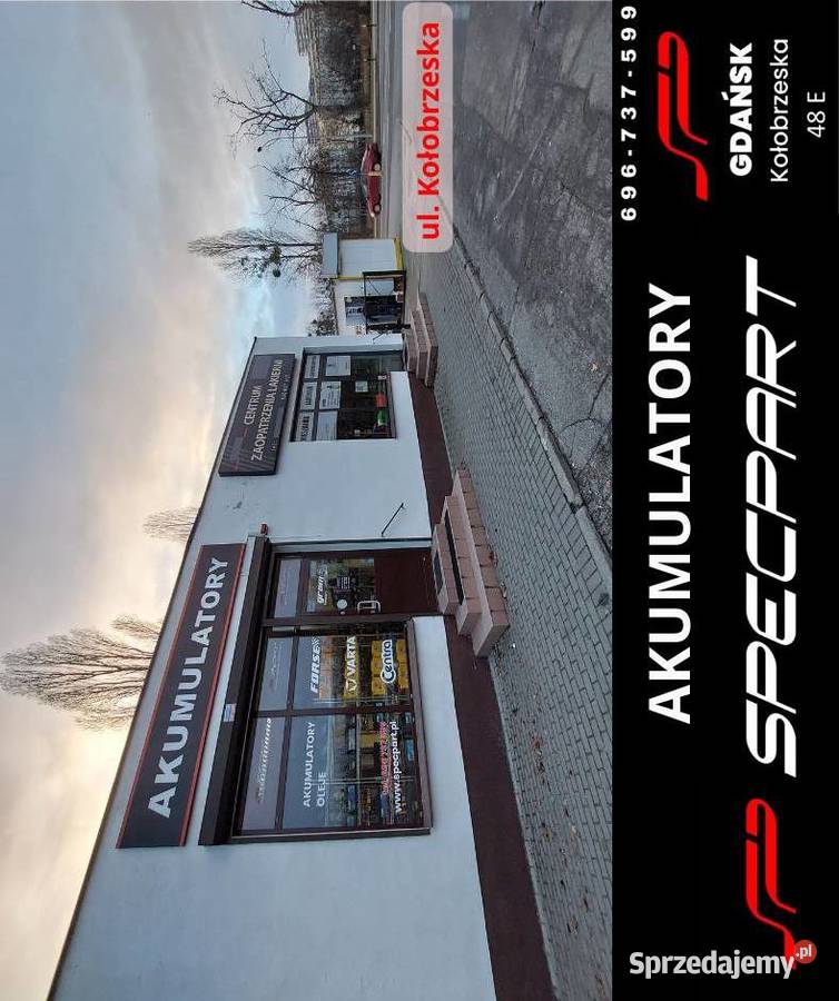 Akumulator SPECBAT 74Ah 670A EN PRAWY PLUS niski pomorskie