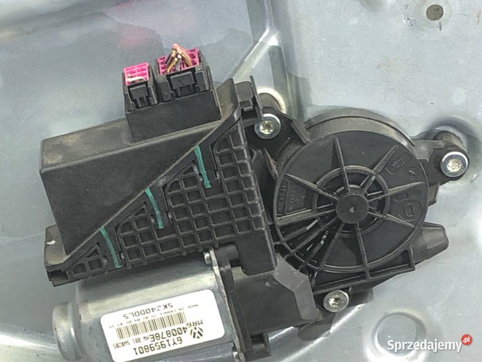 PODNOŚNIK SZYBY LEWY PRZÓD SKODA FABIA I