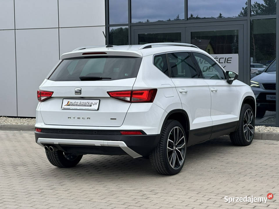 Seat Ateca 8xAlu Skóra EleKlapa Navi Kamera360 wspomaganie kierownicy Kąty Opolskie