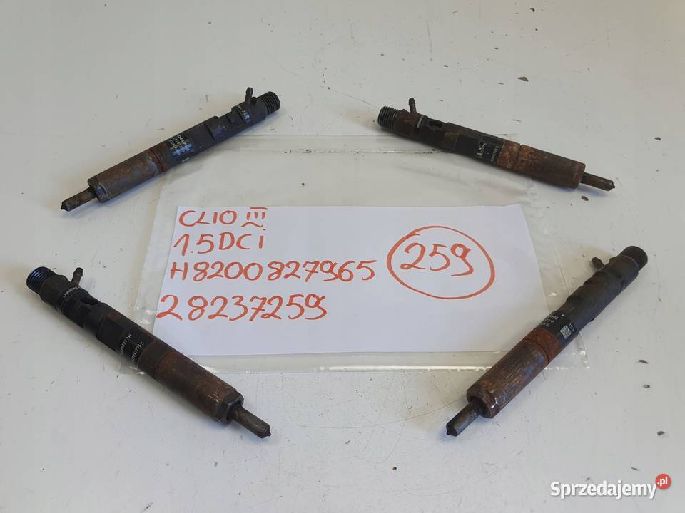 WTRYSKIWACZ Renault Clio III Megane III 15 DCI lubelskie Chełm