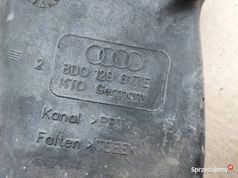AUDI A4B5 A4 B5 RURA DOLOT POWIETRZA 8D0129617E Kamień-Kolonia