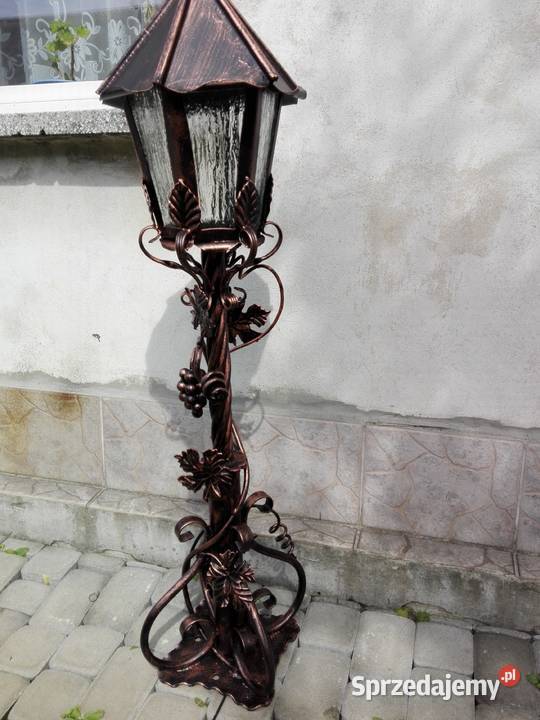 Lampa stojaca 120 kuta ocynk małopolskie Gdów
