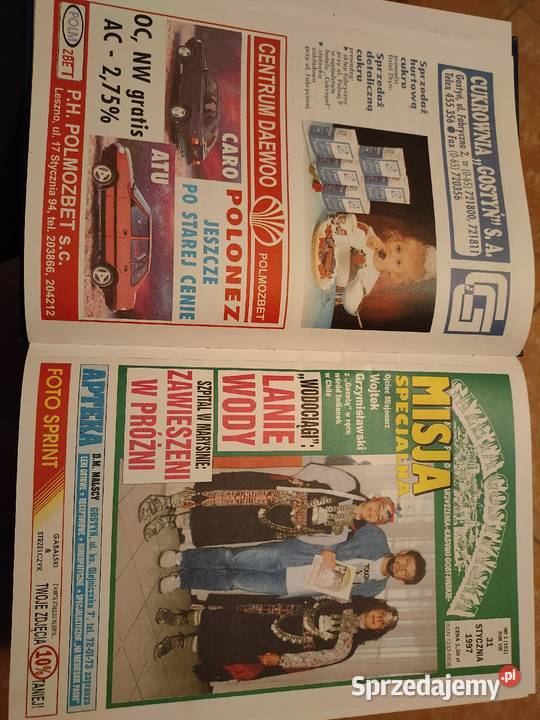 Gazeta Gostyńska Roczniki pierwszego numeru 1990 Czasopisma Kościan