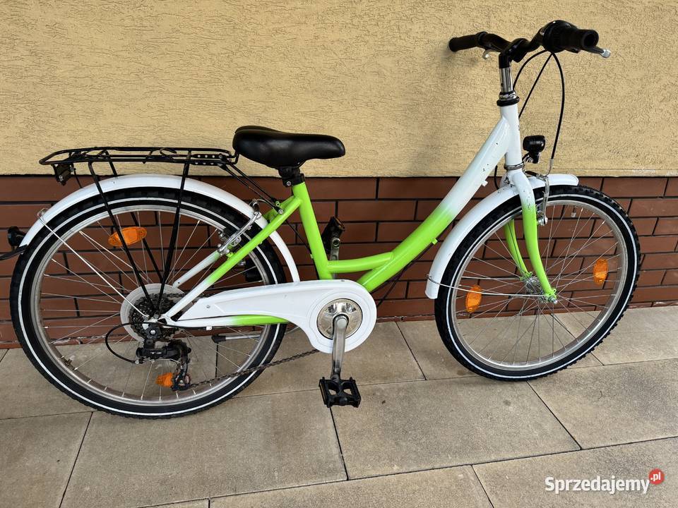 Rower dziecka koła 24 miejski młodzieżowy góral Miejskie Garwolin