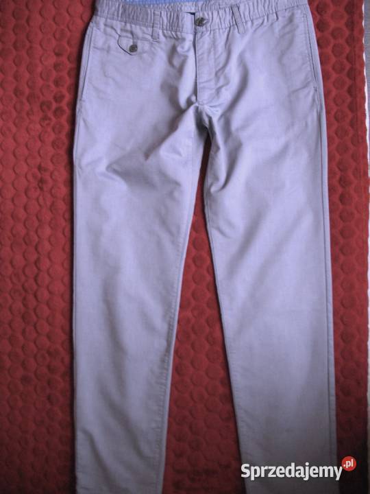 Spodnie męskie W 34 L 32 pas 90 Zara Man Zara Odzież wyjściowa