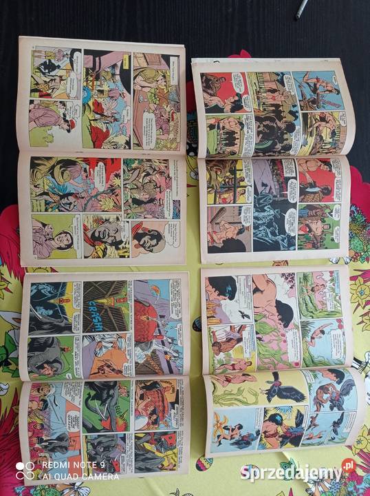 4 oryginalne komiksy Tarzan w języku angielskim Żary