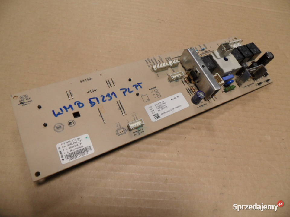 programator pralki beko WMB51231PLPT 2826920101 Radlin