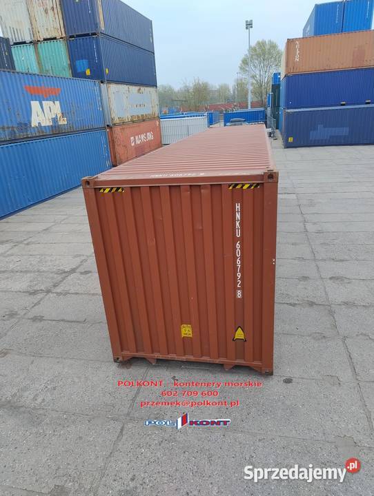 Kontener Morski Magazynowy 40 HC 12 metrowy śląskie Katowice sprzedam