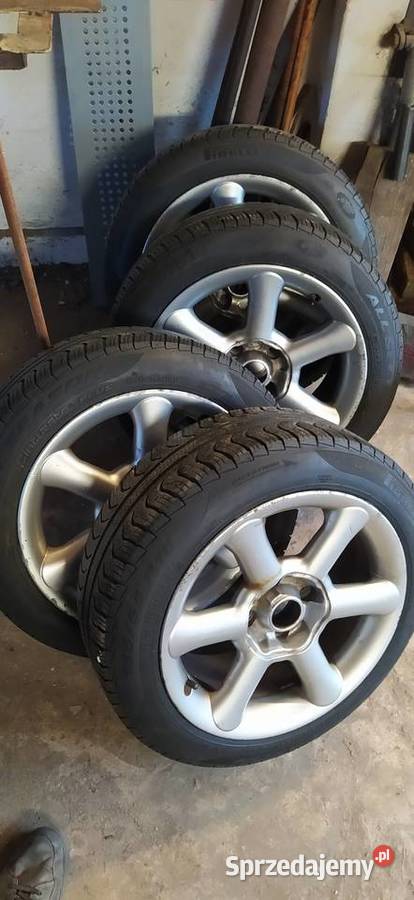 Alufelgi R16 4x108 opony całoroczne 20 Pirelli Żurada