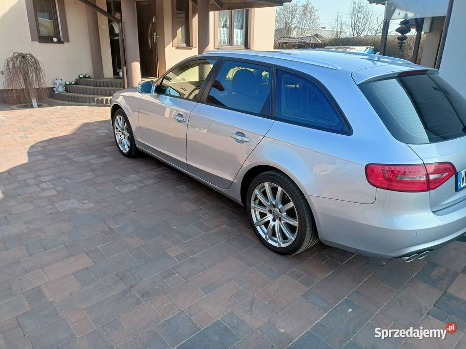 Audi A4 B8 20 TDI 150 srebrny Uniszki Zawadzkie
