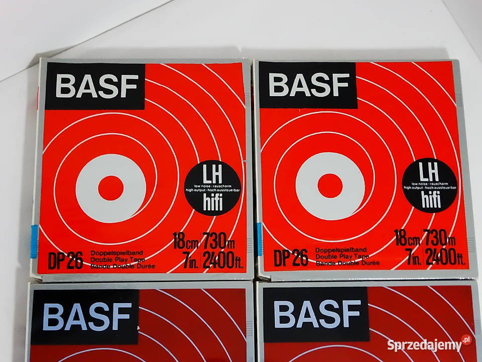 Szpule BASF LH HiFi DP26 nowe zafoliowane Biłgoraj