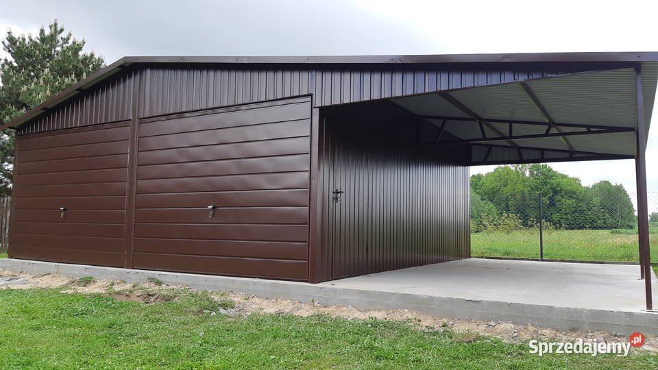 Garaż Blaszany 9x6 Garaże Blaszane Wiata Wołomin