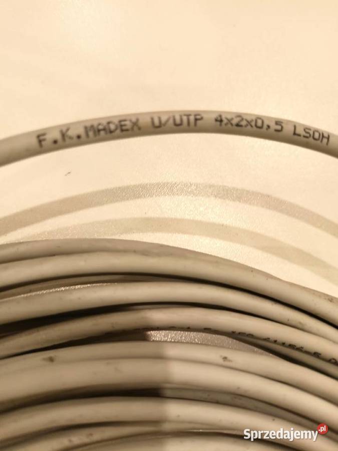 Kabel komputerowy skrętka UTP 4x2x05 Pozostałe Łódź
