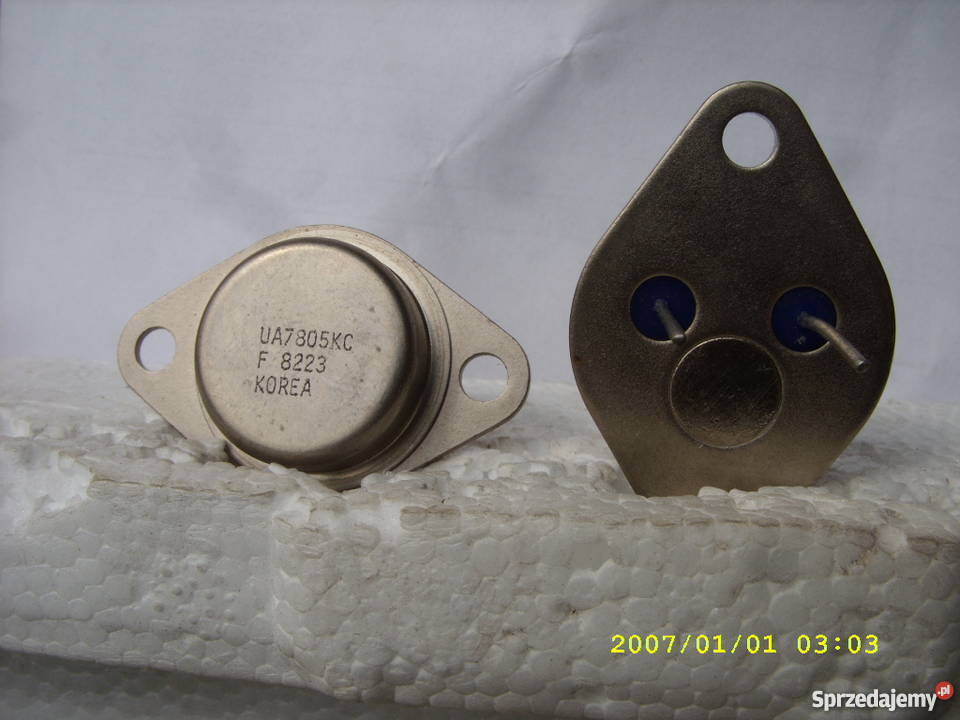 Stabilizator UA7805 F nieuzywany 2 zl szxt sprzedam