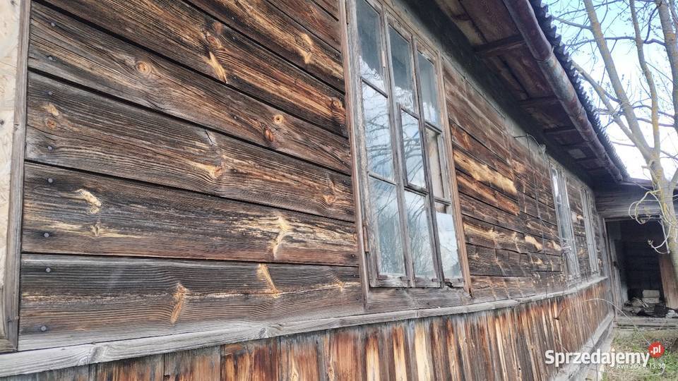 Budynek drewniany do rozbiórki 200m2 system Dobryniów sprzedam