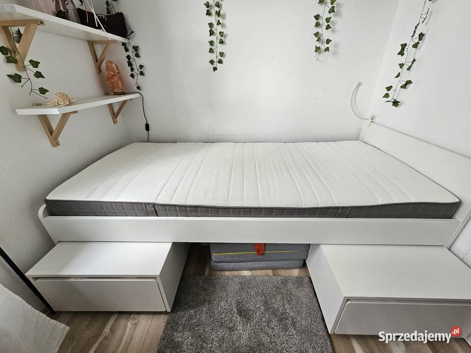Rama łóżka 90x200 Ikea wkładstelaż pod materac mazowieckie Ożarów Mazowiecki