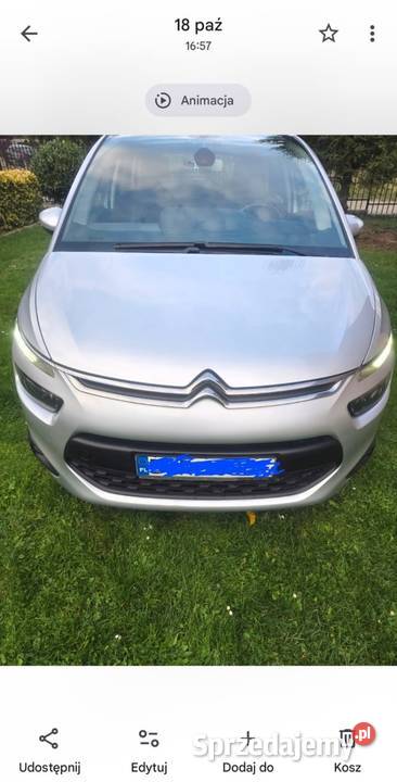 Citroen c4 picasso blue hdi poduszka powietrzna Sobótka