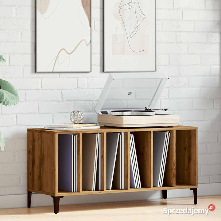 Szafka na płyty dąb artisan 100x38x48 WM857170 Warszawa
