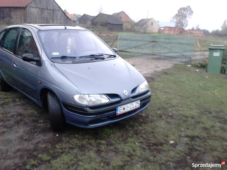 Renault Scenic 16 8V benzyna gaz klima elektryka lakier metallic Skrzynno sprzedam