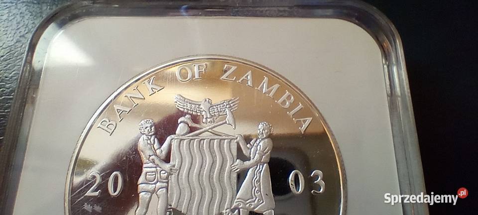 Stare monety Medal Jan Paweł II Zambia 268