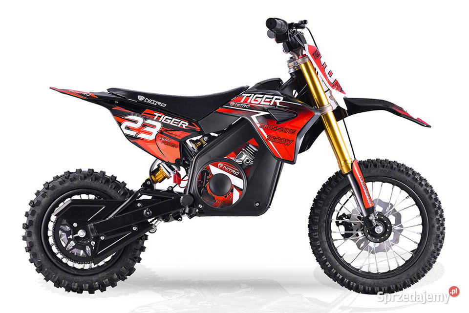 Eco cross dirt bike 1000W 36V 1210 calowy 1km zachodniopomorskie Goleniów