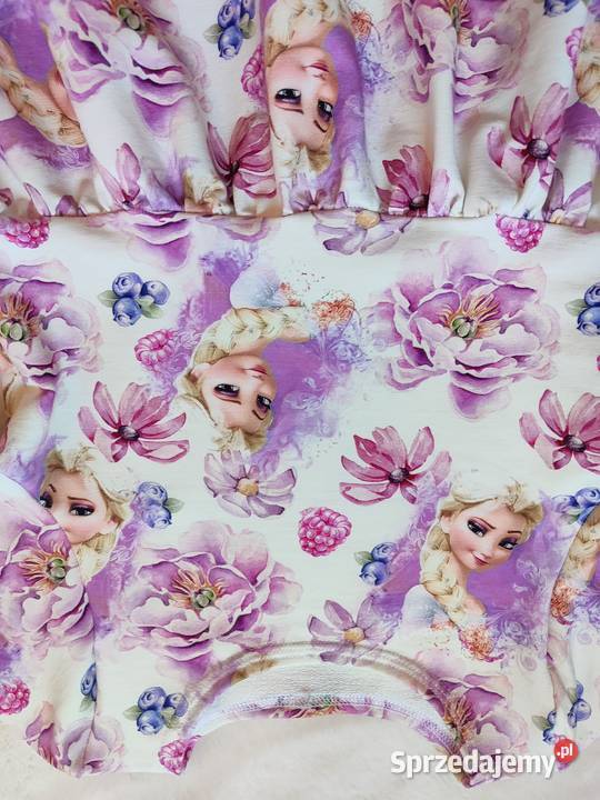 Sukienka dziewczynki bawełna dzianina ELSA pomorskie Lipnica sprzedam