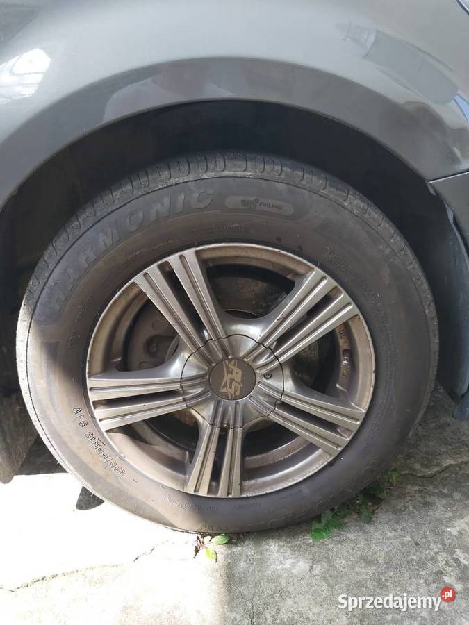 Sprzedam koła aluminiowe 15 z oponami letnimi