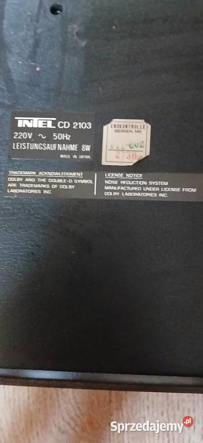 MAGNETOFON Kasetony Vintage Hi Fi Audio Kraków