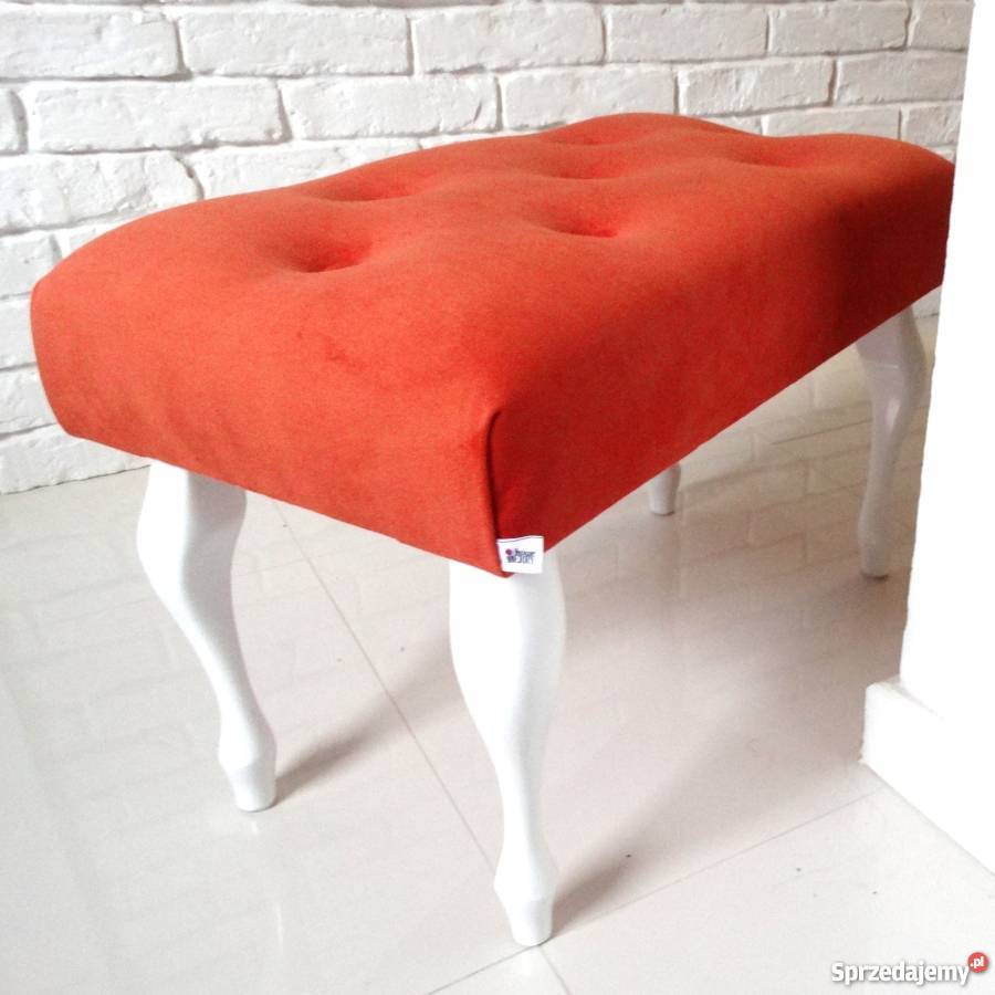 Ławeczka PIKOWANA siedzisko ławka tapicerowana Fotele i pufy Łódź