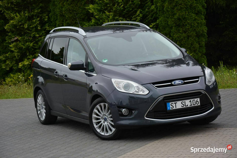 Ford Grand C biXenon Navi Skóry elKlapa Sony Ostrów Mazowiecka