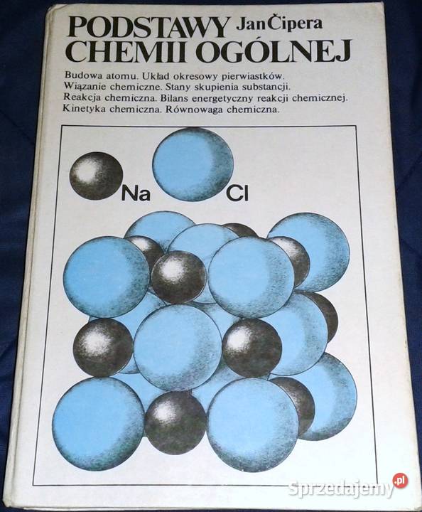 Podstawy chemii ogólnej Jan Cipera lubelskie Chełm